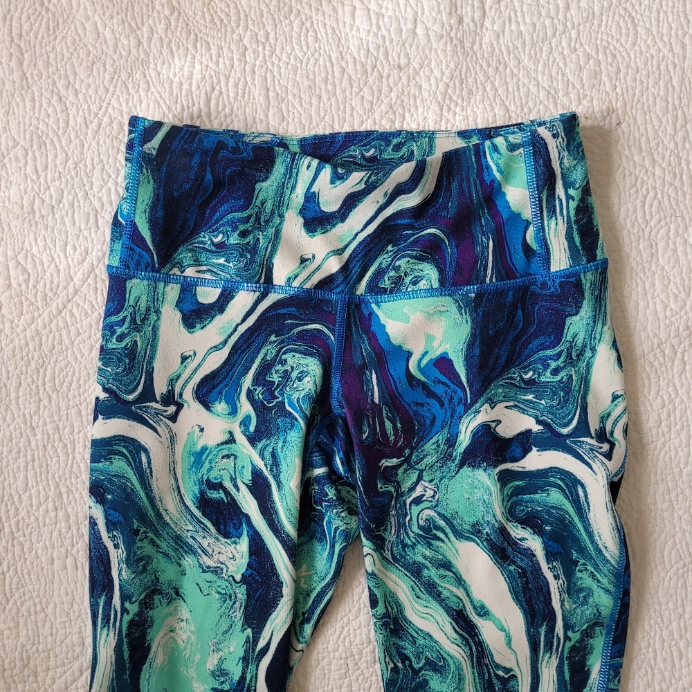 Patagonia paint swirl print crop leggings - Picture 4 of 7
